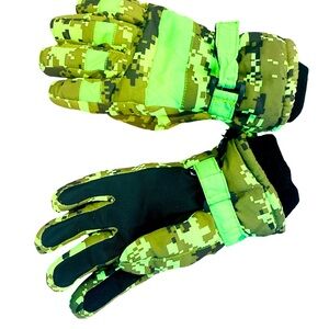 N’ice Digital Camo Insulated Cold Weather Waterproof Gloves